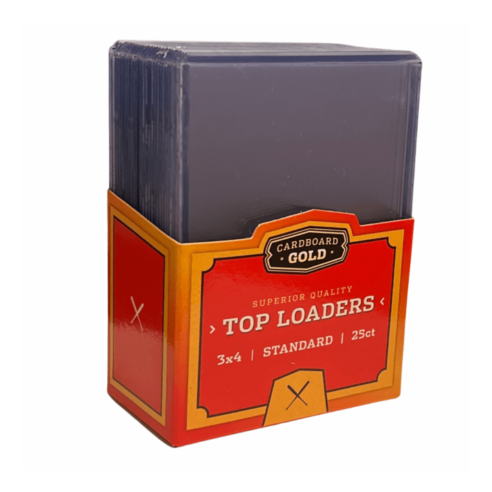 25 Standard Size 3x4 Top-Loaders