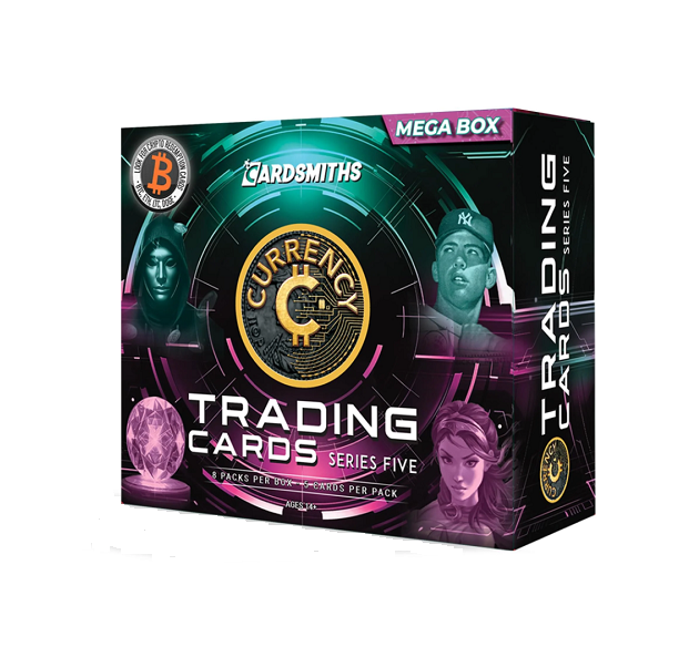Cardsmiths Currency Series 5 Trading Cards Mega Box 8-Packs PRESALE