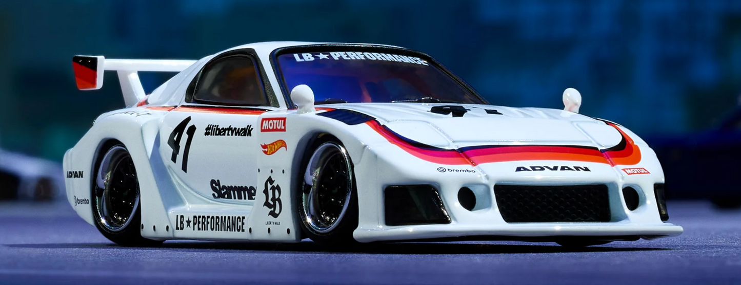 Hot Wheels Elite 64 Mazda RX-7 Liberty Walk
