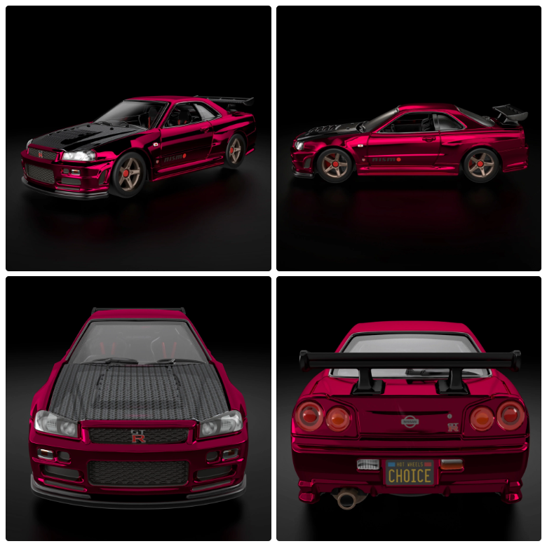 2025 Hot Wheels RLC Exclusive sELECTIONs Nissan Skyline GT-R (BNR34) PRESALE
