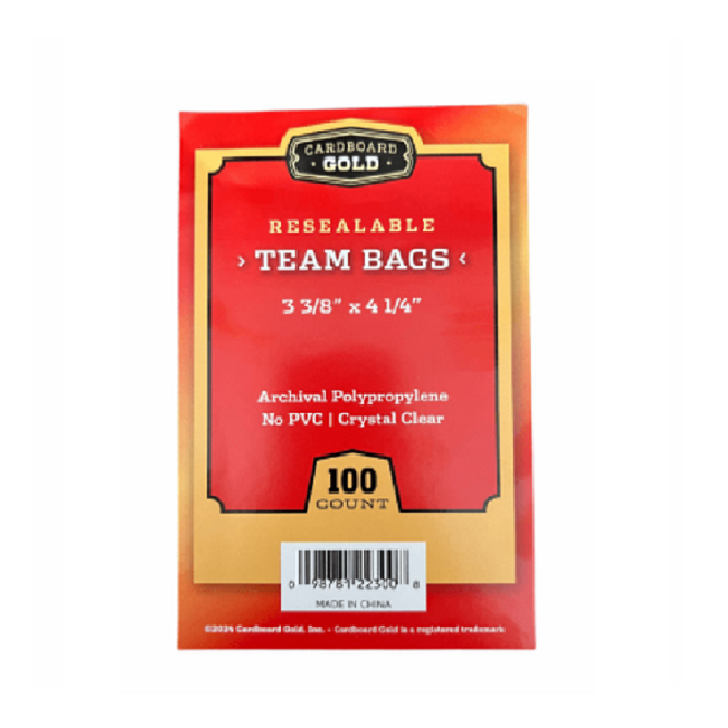 100 Count Resealable Team Bags