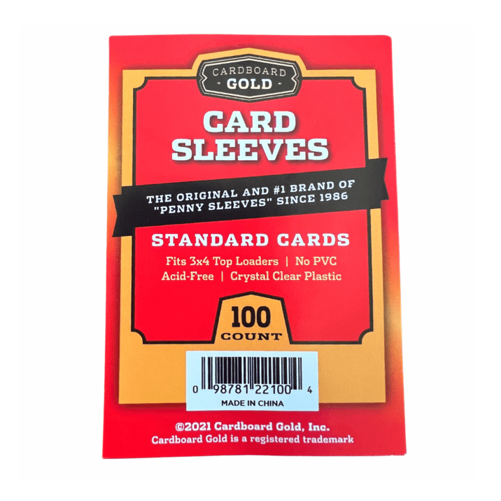 100 Standard 3x4 Soft Penny Sleeves