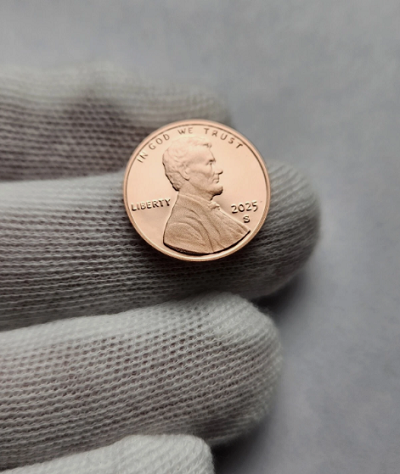 2025 S Proof Lincoln Shield Penny 1-Cent Uncirculated