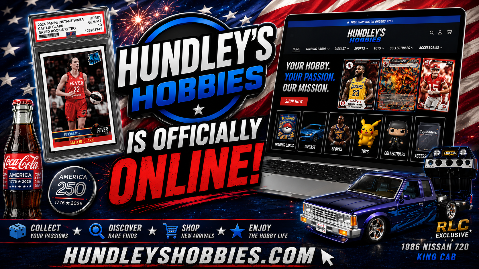 Load video: Hundley's Hobbies is Officially Online!