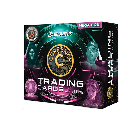 Cardsmiths Currency Series 5 Trading Cards Mega Box 8-Packs PRESALE