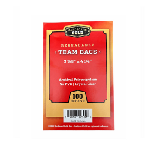 100 Count Resealable Team Bags